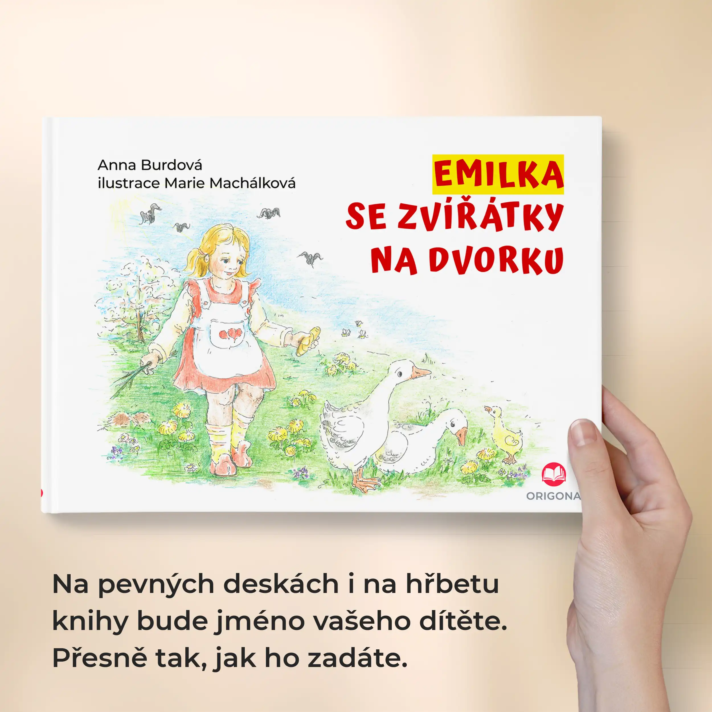 Emilka se zvířátky na dvorku - Obrázek 2